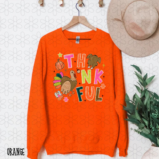 Bright Thankful Preppy Turkey