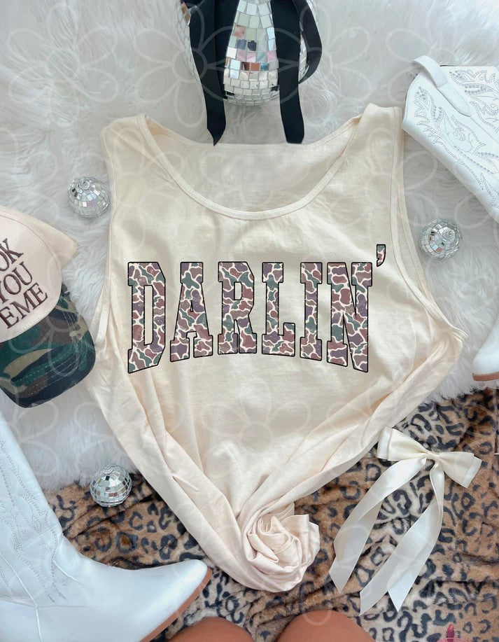 Camo Darlin Tee