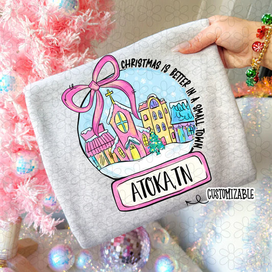 Christmas Is Better In A Small Town Custom City State