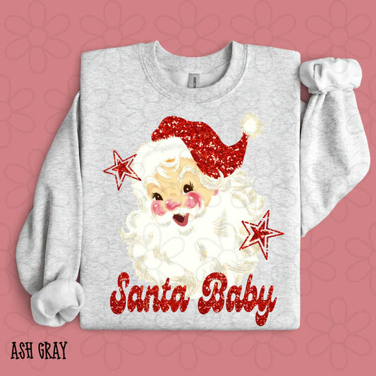 Red Santa Baby Sparkles