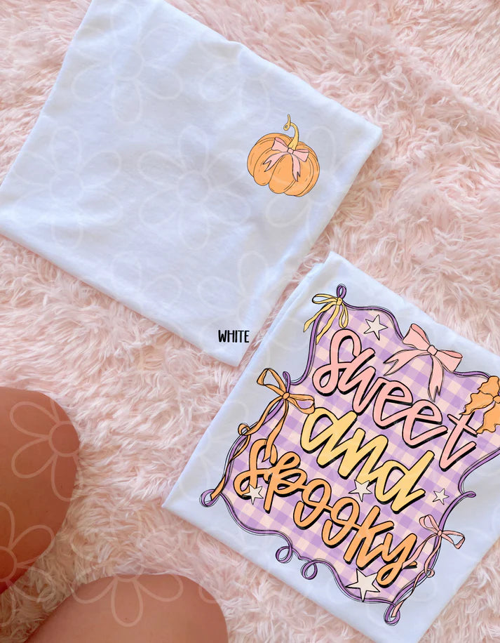 Sweet And Spooky Coquette Tee