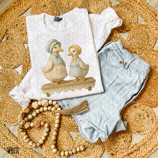 Vintage Goose Bonnett