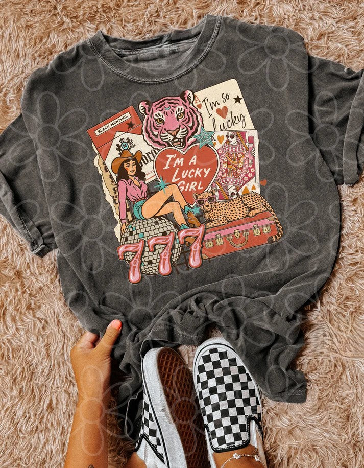 Western Lucky Collage Tee