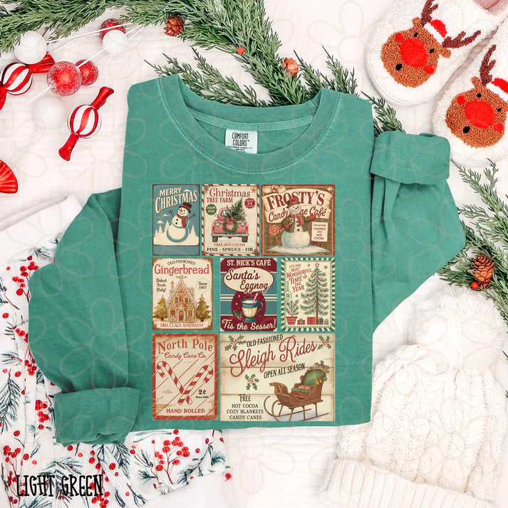 Christmas Signs Collage