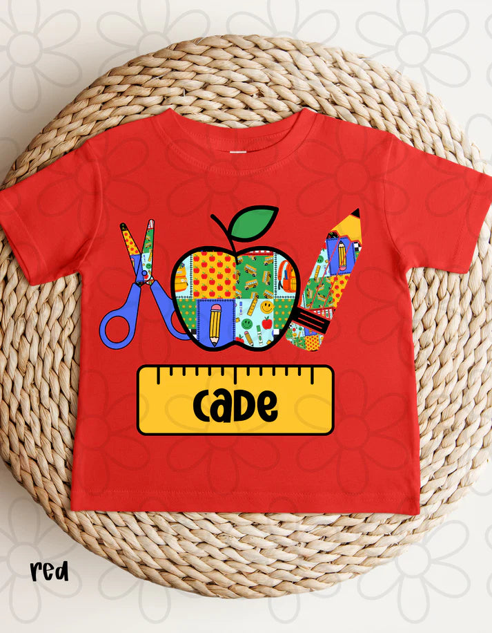 Youth Custom Back to School Tees