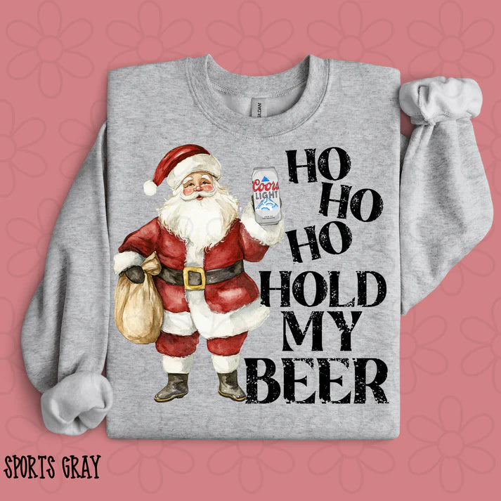 Ho Ho Ho Hold My Beer Santa