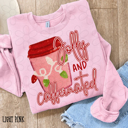 Jolly And Caffeinated Sequins