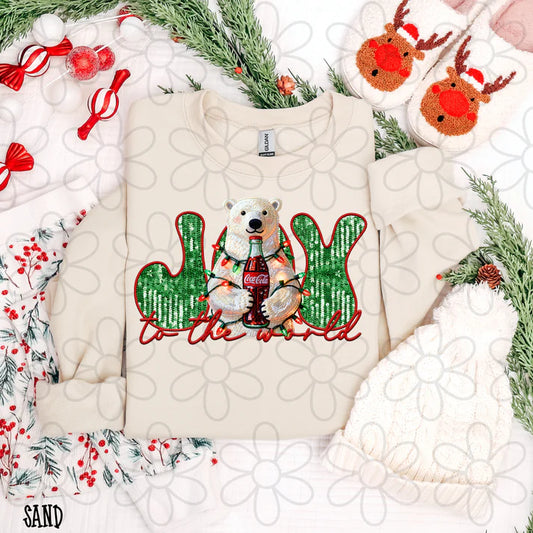 Joy To The World Bear Coca Cola