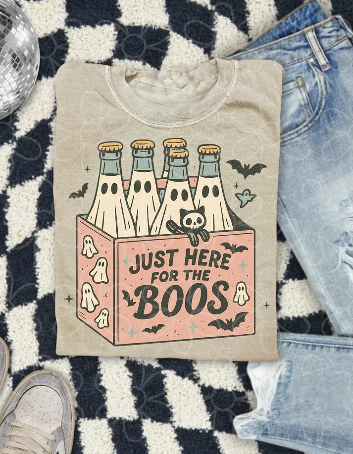 Just Here For The Boos Tee