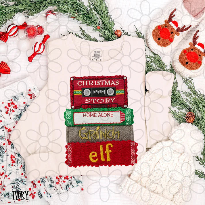 Knit Christmas VHS Movies