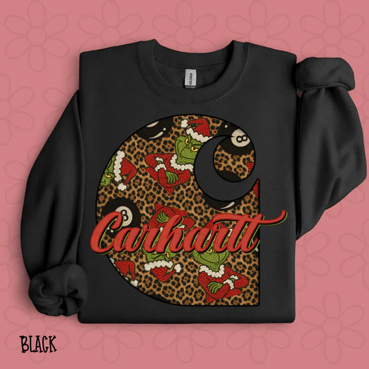 Leopard Carhartt Grinch 8 Ball