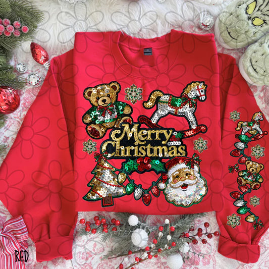 Merry Christmas Sequins Toys