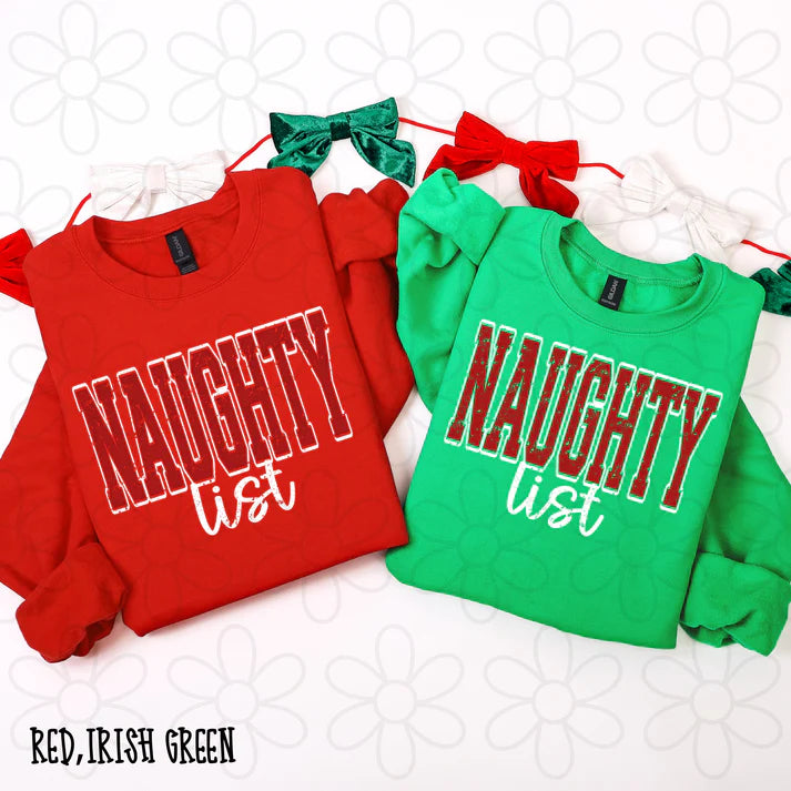 Naughty List Distressed