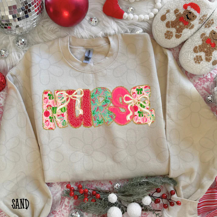 Nurse Christmas Bows