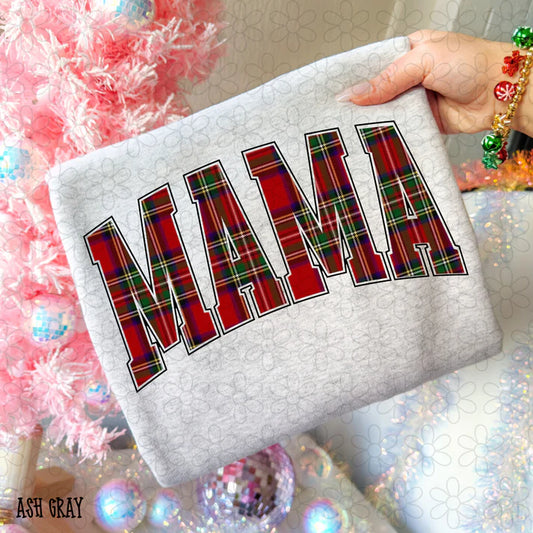 Varsity Tartan Mama Christmas