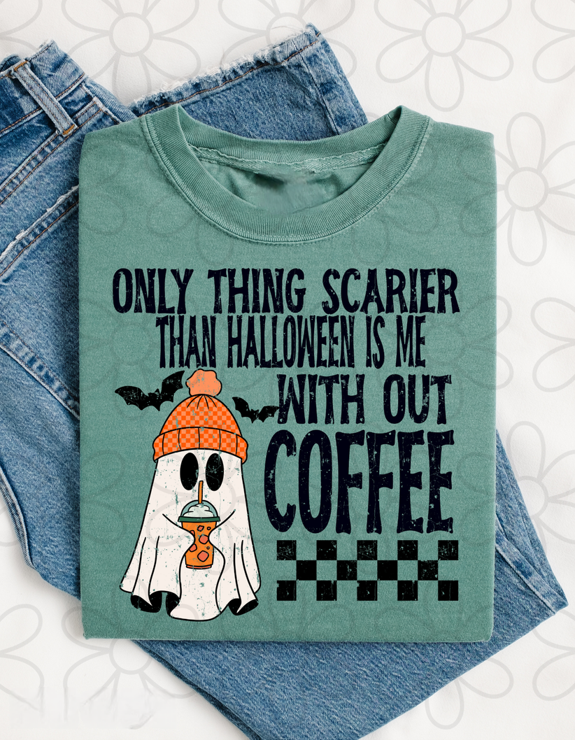 Only thing scarier than Halloween is me without coffee