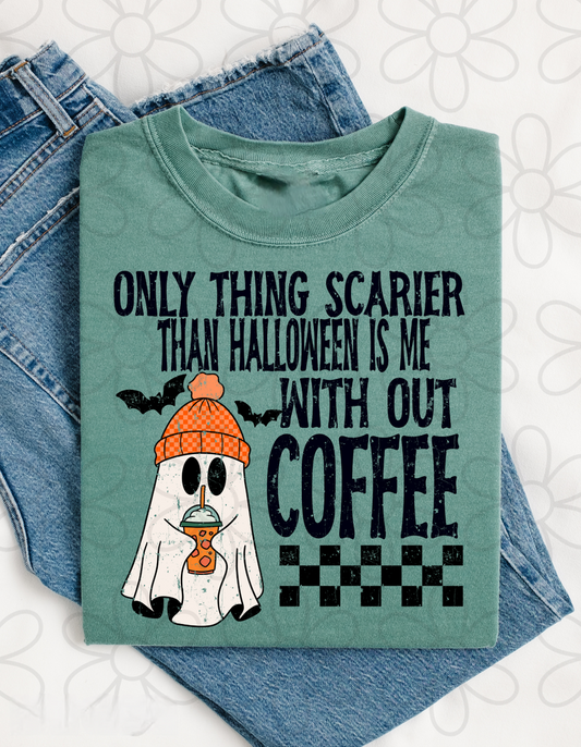 Only thing scarier than Halloween is me without coffee